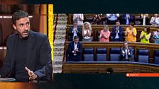 Alberto Sotillos critica la reacción de Pedro Sánchez a la cuestión de confianza: "Me parece patológico reírte de una cosa así"