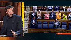 Alberto Sotillos critica la reacción de Pedro Sánchez a la cuestión de confianza: "Me parece patológico reírte de una cosa así"
