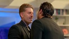 Saltan chispas entre Lucas y Óscar en el momento de despedirse: "No confundas el respeto con el miedo"