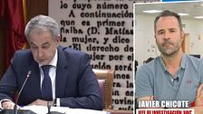 Javier Chicote, sobre la decisión del juez de no retirarle el pasaporte a Zapatero: “Si no fuera expresidente, se lo habría retirado”