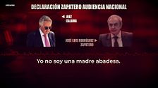 Las pullas del juez Calama a Zapatero durante el juicio: "No soy una madre abadesa"