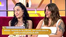 Giro radical en los intentos de Miriam e Ilu por saber si son hijas del mismo padre: un tercer hermano decide hacerse una prueba de ADN