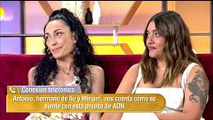 Giro radical en los intentos de Miriam e Ilu por saber si son hijas del mismo padre: un tercer hermano decide hacerse una prueba de ADN