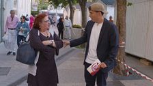 María José cuenta que es "payaso profesional" y se arranca a cantar una canción de Teresa Rabal