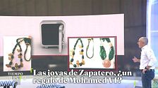 Mohammed VI le habría regalado varias joyas a Zapatero