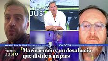 El desahucio de Maricarmen enfrenta a propietarios y activistas: "Hay un escudo social"