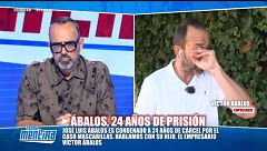 Víctor Ábalos, visiblemente afectado por la sentencia de su padre, señala en exclusiva al responsable de la campaña en su contra: "Me han reventado la vida"