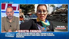 Una periodista venezolana informa sobre los últimos detalles del doble terremoto en Venezuela: "Es una situación bastante crítica"