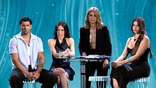 El tensísimo cara a cara de Luis y Julia con Nieves en plató, al completo