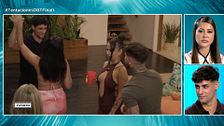 Las imágenes inéditas de Christian y Ainhoa cuando se fue la luz en 'Villa Montaña': "Venga, aprovecha"