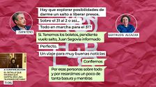 Zapatero viajaba a Venezuela bajo el paraguas de "ayuda humanitaria"