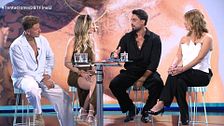 El reencuentro de Yuli y Óscar frente a Lucas, al completo