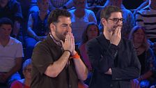 Alonso se la juega en '¡Allá tú!' y sorprende al decidir cambiar su caja en el último momento