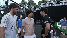 Ale Galán y Mike Yanguas vs Arturo Coello y Javi Leal