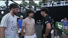 Ale Galán y Mike Yanguas vs Arturo Coello y Javi Leal