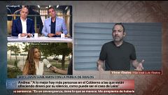 Víctor Ábalos reacciona a las palabras de Andrea de la Torre en 'Código 10': "Está narrando una situación muy particular"