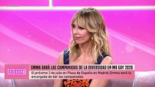 Emma García dará las Campanadas de la Diversidad en 'Míster Gay 2026'