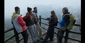 ‘Universo Calleja’ lleva a sus invitados a las Montañas de Tianzi: “Estáis en uno de los cinco lugares más hermosos del planeta”