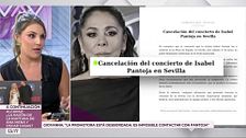 La promotora del concierto en Sevilla de Isabel Pantoja está desbordada: "Es imposible contactar con ella"