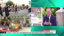 Juan Jesús Vivas, en su entrevista con Ana Rosa: "Esto no es una cuestión de ideologías, o se está con Ceuta y con España o no se está"