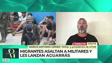 Marco Antonio Gómez, militar y presidente de la ATME: "La situación a la que los militares se están enfrentando está muy desproporcionada"