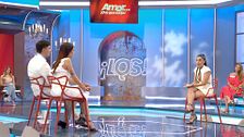 Cara a cara de Natalia con Laura y Borja: "No me creo la relación, lo que creo es que les ha venido bien mediáticamente"