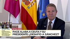 Page muestra su apoyo a Ceuta y a su presidente