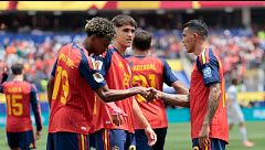 La reacción viral de Keyne, el hermano de Lamine Yamal, que resume la goleada de España a Austria en su pase a octavos del Mundial