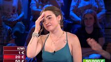 La decepción de Davinia al plantarse con 7.007 euros en '¡Allá tú!' y descubrir lo que guardaba su caja
