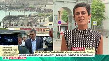 Vicepresidenta de Ceuta: "Marruecos humilló a todos los españoles"