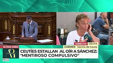 La reacción de los ceutíes ante la comparecencia de Sánchez: "Es un mentiroso compulsivo y un traidor a su nación"