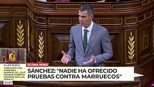 Pedro Sánchez: "A día de hoy, nadie ha podido determinar que Marruecos estuviera detrás del asalto"