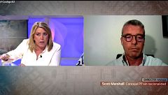 Susana Díaz pone contra las cuerdas a Scott Marshall, el concejal del PP al que niegan la nacionalidad: "¿Has querido hacer la prueba?"