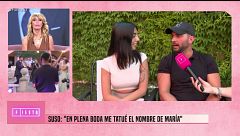 Suso Álvarez reaparece tras su boda con Marieta y desvela un bombazo: "Me tatué su nombre"