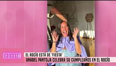 Anabel Pantoja se corta el pelo para celebrar sus 40: así ha sido su fiesta de cumpleaños
