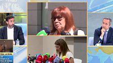 La reacción de Ana Terradillos a las declaraciones de Cerdán sobre Narbona: "Tiene una jeta..."