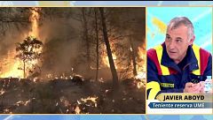 Teniente de la UME, ante los incendios que asolan España: "No hay los medios suficientes para intentar apagar las llamas"