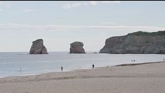 ‘Las gemelas’, las piedras que son el símbolo de Hendaya: descubre la sorprendente leyenda que hay sobre ellas