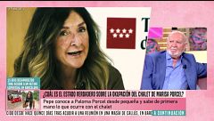 Pepe Ruiz se pronuncia sobre la okupación del chalet de Marisa Porcel por la hija de la actriz: "Lo lamento enormemente"