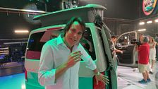La furgo que lleva a Ion Aramendi y Kike Quintana por España
