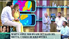 Marta López se enfada con sus compañeros de 'El verano se mueve' en plató: "Ahora es mi momento"