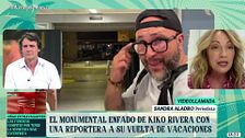 El monumental enfado de Kiko Rivera con una reportera al volver de estar unos días con su madre: "¿No entiendes las bromas?"