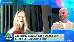 Luis Pliego desvela las nuevas ventas de la novela de Alejandra Rubio y le manda un mensaje: "Entérate de cómo va el mundo editorial"