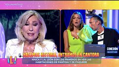El lapsus de Maica Benedicto con Rosa Benito y Rocío Jurado: "¿Sois familia?"