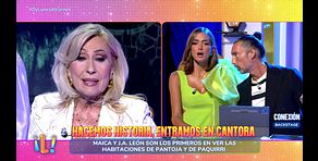 El lapsus de Maica Benedicto con Rosa Benito y Rocío Jurado: "¿Sois familia?"
