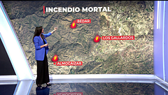 El mapa del trágico incendio forestal de los Gallardos, en Almería: una orografía compleja y una “trampa” mortal impulsada por vientos de 70 kilómetros por hora