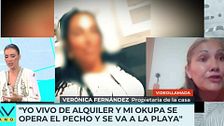Victoria Fernández, dueña de una casa okupada: "Hace dos años que no me paga nada"