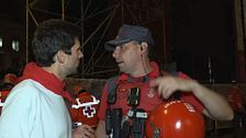 Una noche de patrulla en San Fermín: robos, peleas y detenciones