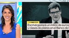 Patricia Pardo, sobre el gasto del Banco de España en masajes: “Ya sabíamos que el dinero da la felicidad, pero parece que también provoca contracturas”