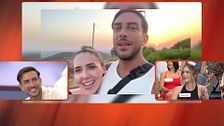 Así ha sido el viaje de Lorenzo y Ainhara a Sevilla: "Pusimos una almohada en medio de la cama, queríamos ir poco a poco"
